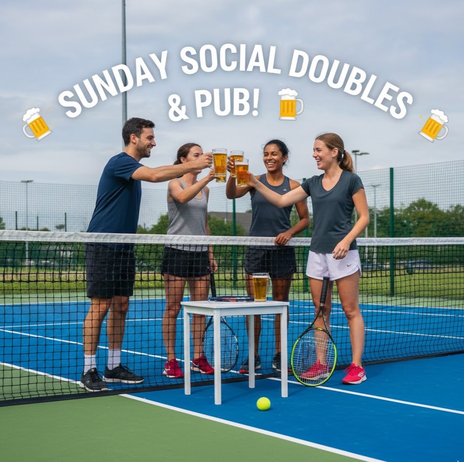 Tennis Nerds Social Doubles & Pub Visit
